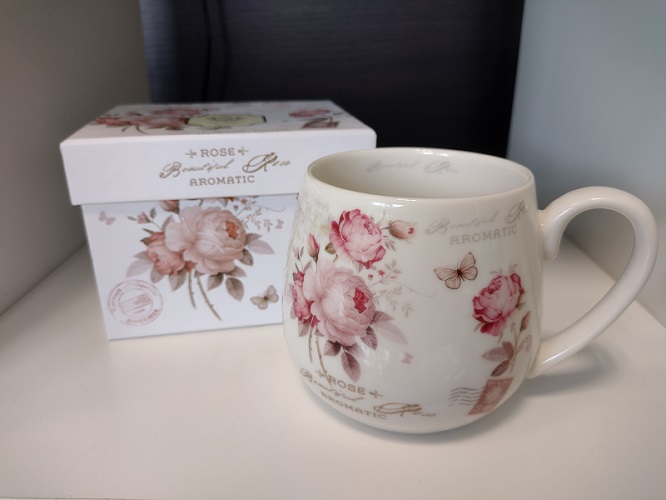 Šálka porcelánová Romance  - 430ml